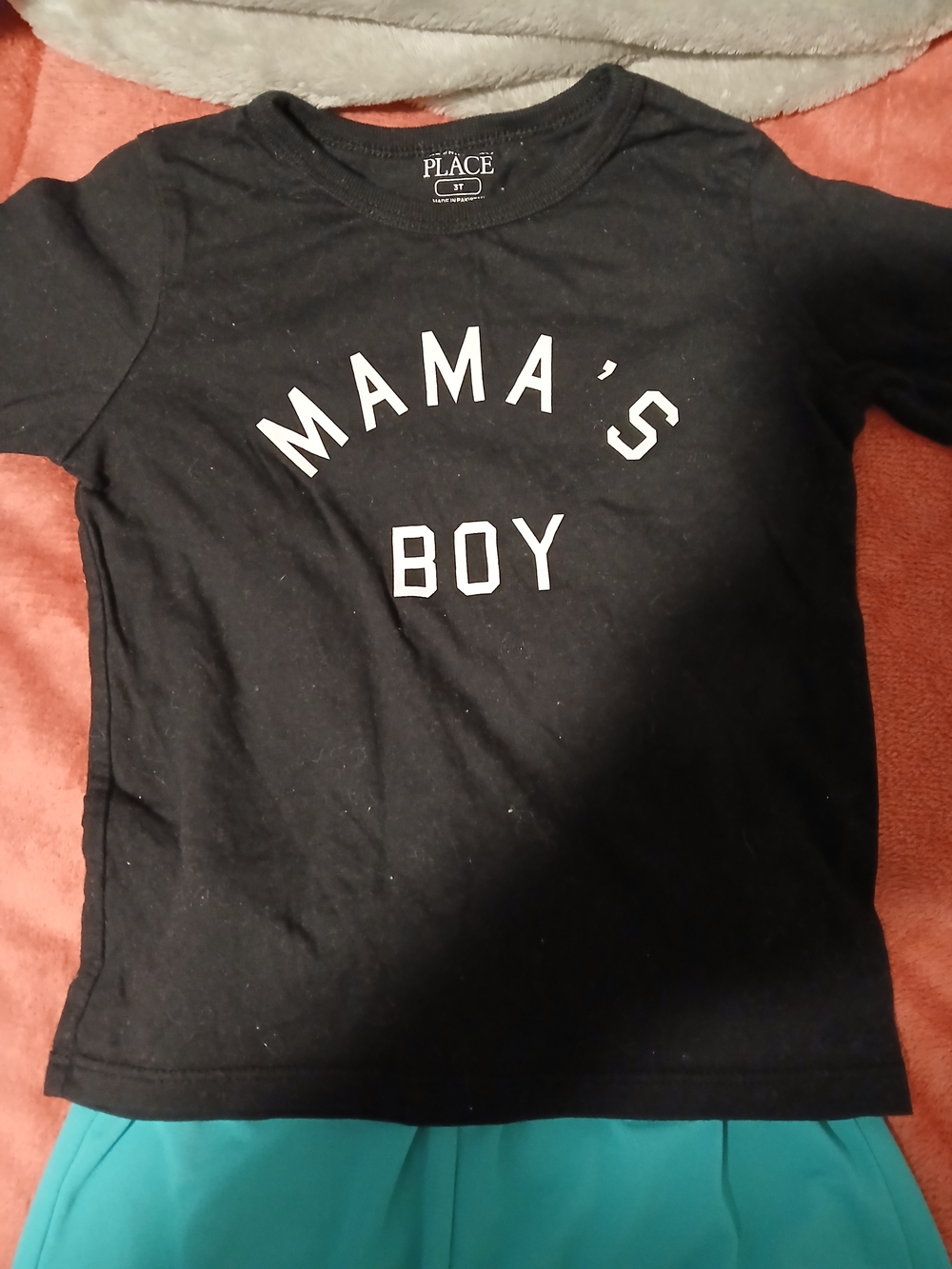 The Children's Place Black "Mama's Boy" Graphic Tee - Kids
